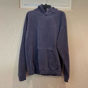 TALENTLESS Deep Purple Acid Wash Hoodie